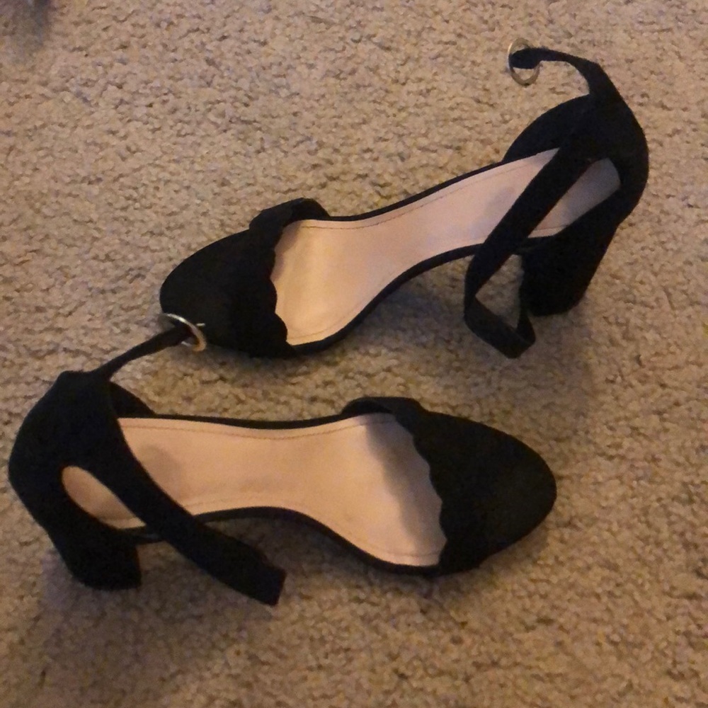 Black heels